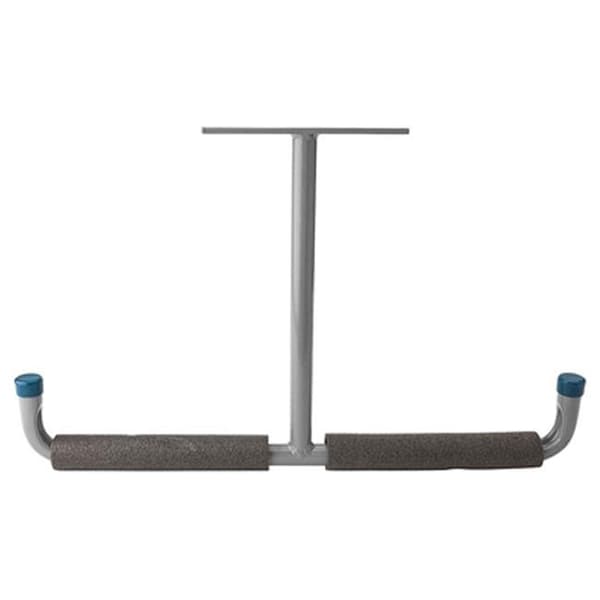 National Hardware National Mfg/Spectrum Brands Hhi N112-004 10 in. Overhead Storage Hanger - Gray 206910 - main